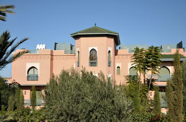 Architektura w marrakech, Maroko — Zdjęcie stockowe