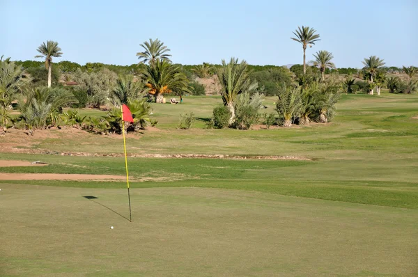 Campo de golfe em Marrocos — Fotografia de Stock