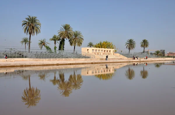 Сад Менара в Марракеше, Марокко — стоковое фото