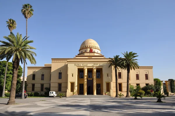 Královské divadlo v marrakech, Maroko — Stockfoto