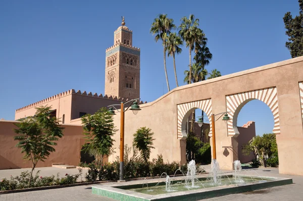 Koutoubia Mosque in Marrakech, Morocco — Stock Photo, Image