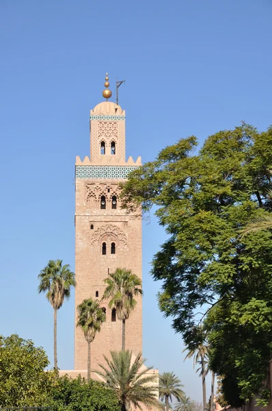 Koutoubia Moschee in Marrakesch, Marokko — Stockfoto