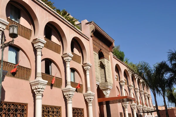 Edificio en Marrakech, Marruecos — Foto de Stock