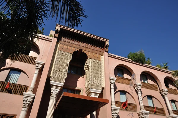 Nowoczesny budynek w marrakech, Maroko — Zdjęcie stockowe