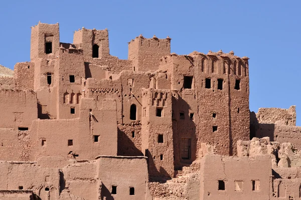 Die Kasbah von ait benhaddou, Marokko — Stockfoto