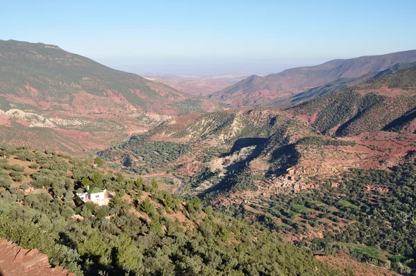 Οροσειρά του Άτλαντα στο Μαρόκο Αφρικής — Φωτογραφία Αρχείου