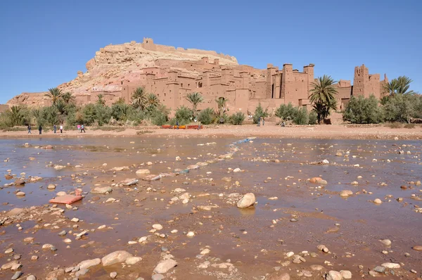 Casbah ait benhaddou, Maroko — Stock fotografie