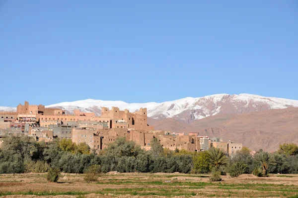 Марокканская деревня — стоковое фото