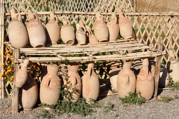 Anfore in ceramica in vendita in Marocco — Foto Stock