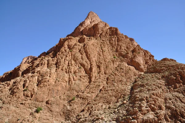 Montaña en el desfiladero de Dades, Marruecos África — Foto de Stock