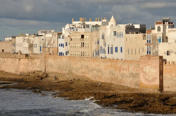 Essaouria, Fas Afrika üzerinden sahil görünüm — Stok fotoğraf
