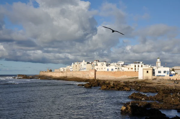 在艾，摩洛哥非洲海滨视图 — 图库照片