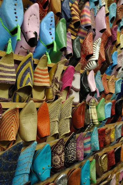 Traditional oriental shoes — Stockfoto
