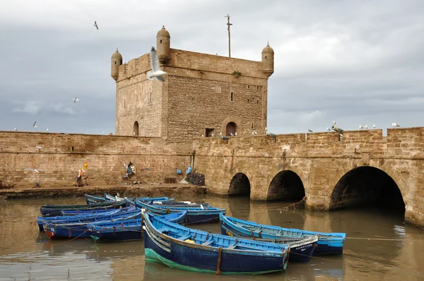 Botes de pesca en Essaouria, Marruecos — Foto de Stock