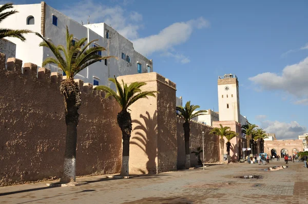 Oude stadsmuur in essaouria, Marokko — Stockfoto