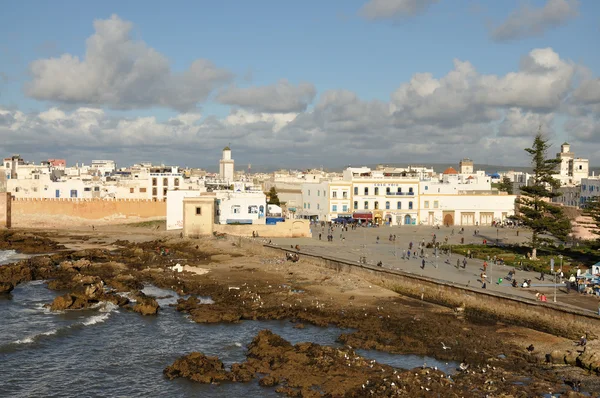 Essaouria, Fas Afrika üzerinden havadan görünümü — Stok fotoğraf