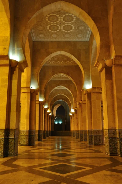 Moschea Hassan II a Casablanca, Marocco Africa — Foto Stock