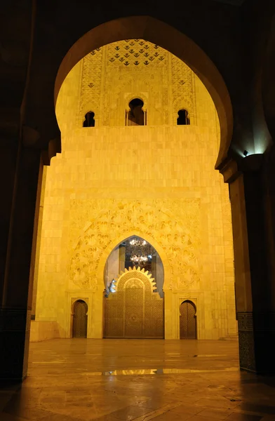 Hassan II Moskee in Casablanca, Marokko — Stockfoto