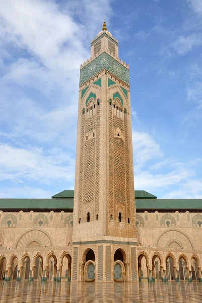 Moschea Hassan II a Casablanca Marocco — Foto Stock