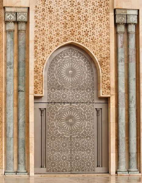 Мечеть Хассана II в Касабланке, Марокко — стоковое фото