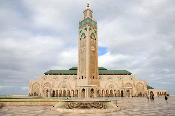 Mezquita Hassan II en Casablanca, Marruecos — Foto de Stock