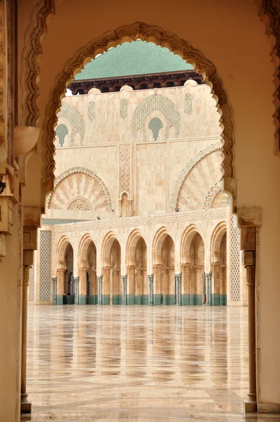 Szczegóły meczet Hassana ii w Casablance, Maroko — Zdjęcie stockowe