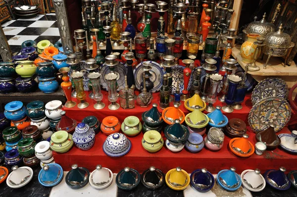 Negozio di souvenir in Marocco — Foto Stock