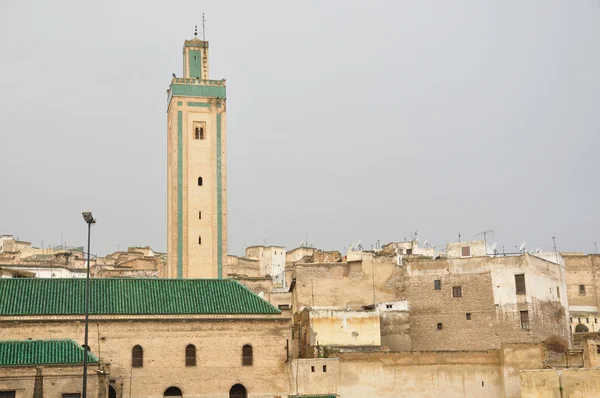 Фес-эль-Бали, старейшая часть Фес, Марокко — стоковое фото