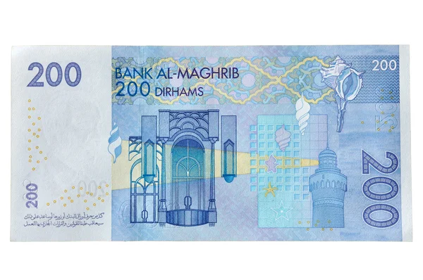 Two hundred Moroccan Dirhams — Stock Photo, Image