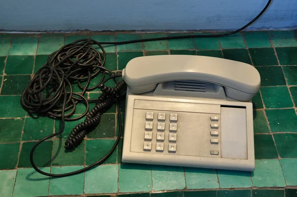 Oude klassieke telefoon — Stockfoto