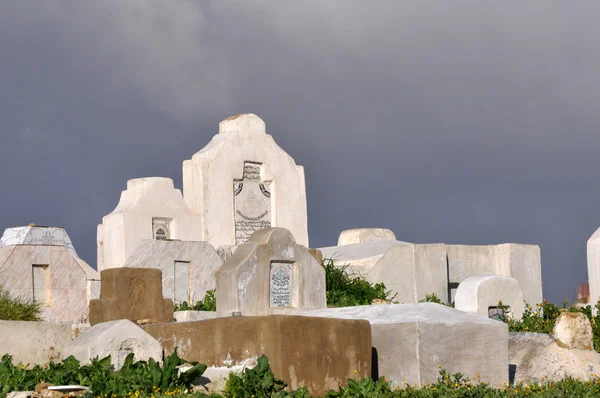 在摩洛哥，非洲的墓碑 — 图库照片