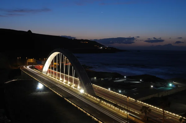 ラス パルマス デ グラン カナリアでの橋します。 — ストック写真