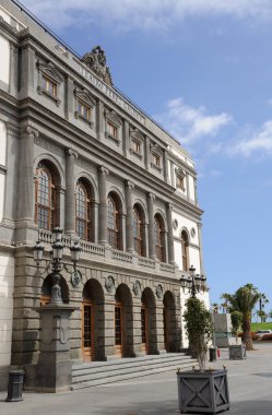Theater in Las Palmas de Gran Canaria clipart