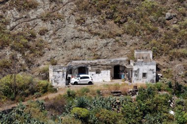 Cave house on Grand Canary Island, Spain clipart