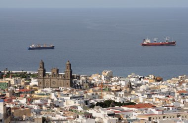 City of Las Palmas de Gran Canaria, Spain clipart