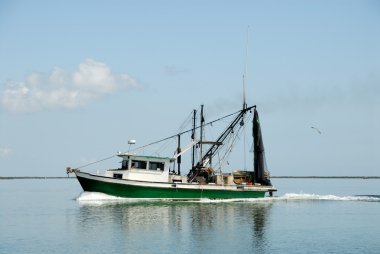 Fishing boat clipart