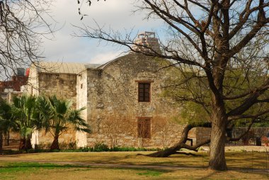 Alamo - the famous landmark of San Antonio, Texas clipart