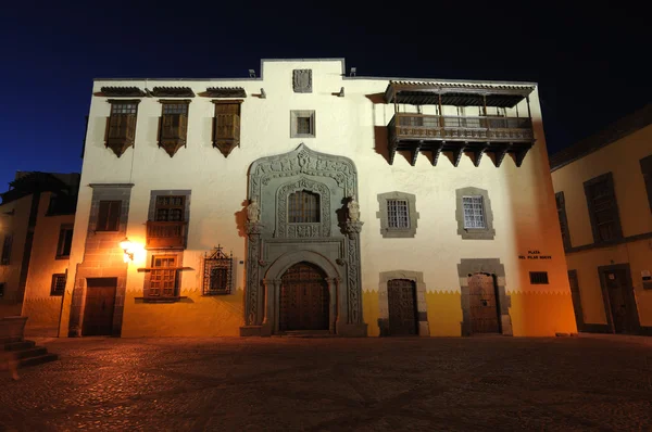 Casa museo de Colón (columbus huis) in las palmas de gran canaria, Spanje — Stockfoto