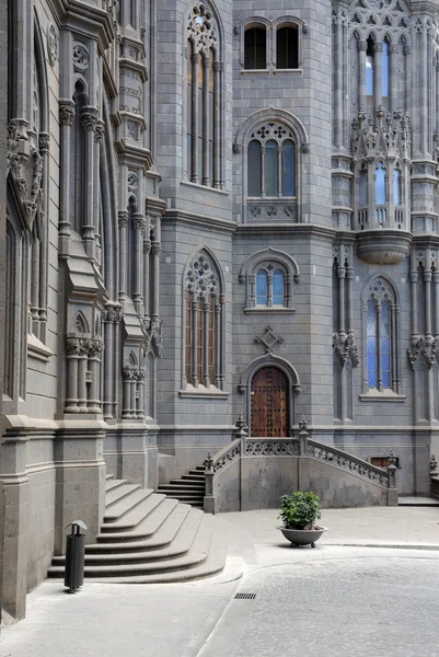 Katedra, Wyspach Kanaryjskich grand w Arucas, Hiszpania — Zdjęcie stockowe