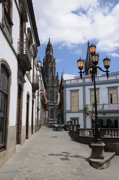 Історичне місто місті Arucas, Гранд Канарські острови, Іспанія — стокове фото
