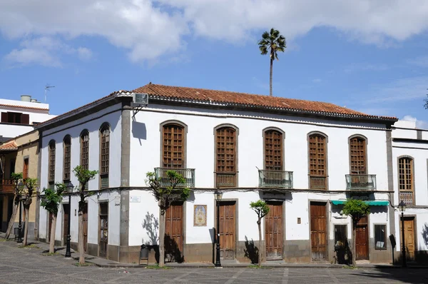 Clădire istorică în orașul Teror, Grand Canary — Fotografie, imagine de stoc