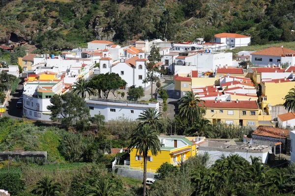 Dorf auf der großen Kanarischen Insel, Spanien — Stockfoto