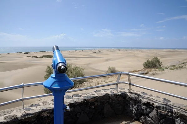 Duinen van maspalomas, grand Canarische eilanden, Spanje — Stockfoto