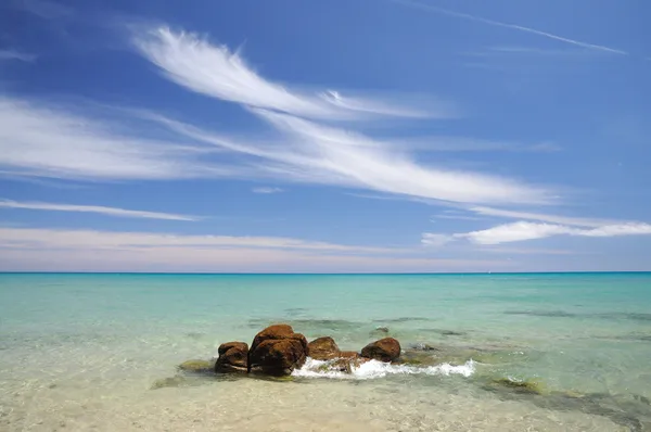 Pobřeží na Kanárské ostrov fuerteventura, Španělsko — Stock fotografie