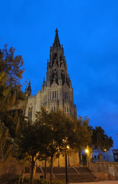 Katedra, Wyspach Kanaryjskich grand w Arucas, Hiszpania — Zdjęcie stockowe