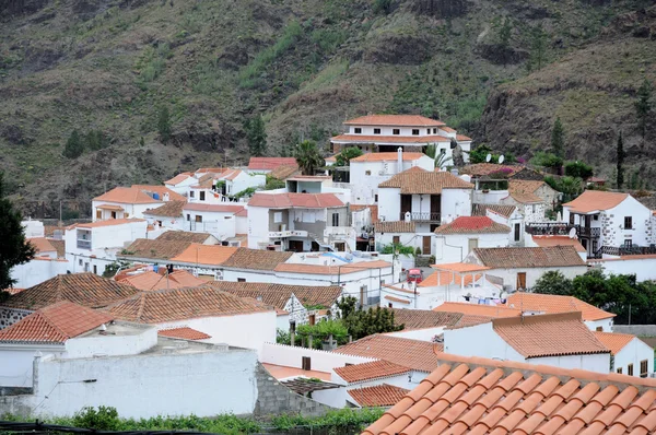 Village Fataga on Grand Canary Island — Stock Photo, Image