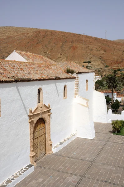Mosteiro em Betancuria, Ilha Canária Fuerteventura, Espanha — Fotografia de Stock