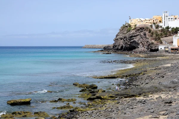Strand von morro jable im mai 2010, kanarische insel fuerteventura — Stockfoto