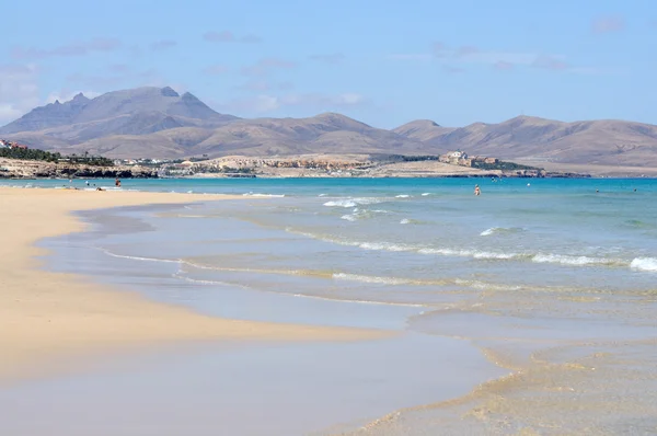 Plaża playa de sotavento, fuerteventura — Zdjęcie stockowe
