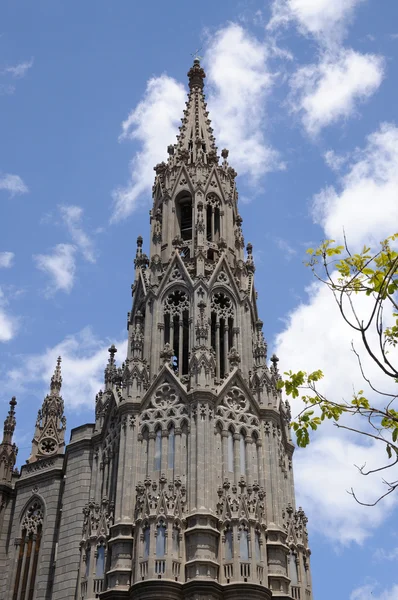 Katedra arucas, grand canary — Zdjęcie stockowe